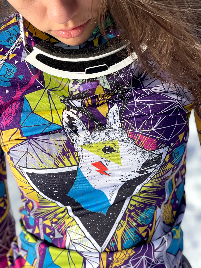 Psycho Deer - dámská termální snowboardová vrchní základní vrstva